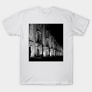 Catania, University Building at Night. Sicily, Italy T-Shirt